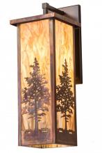Meyda White 190093 - 10&#34;W Tamarack Wall Sconce