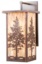 Meyda White 190095 - 14&#34;W Tamarack Wall Sconce