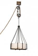 Meyda White 190118 - 36&#34;W Cilindro Bartlett Inverted Pendant