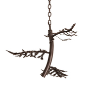 Meyda White 190126 - 28&#34; Wide Pine Branch Pendant