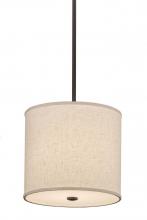 Meyda White 190645 - 12&#34; Wide Cilindro Textrene Pendant