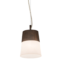 Meyda White 191792 - 7&#34; Wide Cilindro Ibrido Mini Pendant