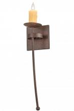 Meyda White 191937 - 6&#34; Wide Bechar Wall Sconce