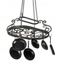 Meyda White 193623 - 38&#34;L Neo Pot Rack