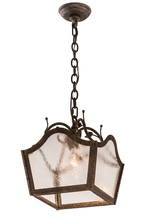 Meyda White 195755 - 12" Square Terena Pendant