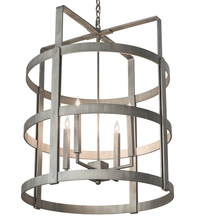 Meyda White 197839 - 28&#34; Wide Aldari 4 Light Chandelier