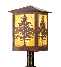 Meyda White 199846 - 16&#34; Square Tamarack Post Mount