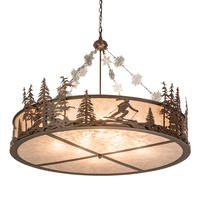 Meyda White 203683 - 48&#34; Wide Alpine Inverted Pendant