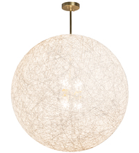 Meyda White 210451 - 32&#34; Wide Yarn Ball Pendant