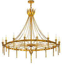 Meyda White 211951 - 56" Wide Amaury 16 Light Chandelier