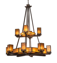 Meyda White 213469 - 60" Wide Avondale Two Tier Chandelier