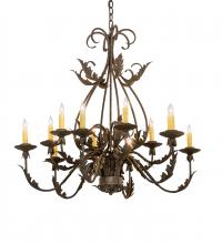 Meyda White 215406 - 36&#34; Wide French Elegance Chandelier