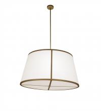 Meyda White 218060 - 48&#34; Wide Cilindro Tapered Pendant