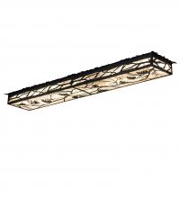Meyda White 221767 - 62&#34; Long Whispering Pines Oblong Flushmount