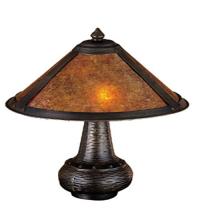 Meyda White 22619 - 14&#34; High Sutter Accent Lamp