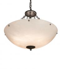 Meyda White 230122 - 30&#34; Wide Madison Inverted Pendant