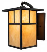 Meyda White 230271 - 10&#34; Wide Hyde Park Curved Arm Wall Sconce