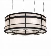 Meyda White 231062 - 72&#34; Wide Sargent Pendant