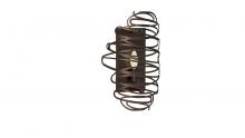 Meyda White 231619 - 10&#34; Wide Cyclone Wall Sconce