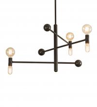 Meyda White 233054 - 36" Wide Alva Asta Chandelier