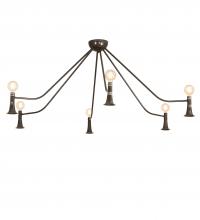 Meyda White 233061 - 76" Wide Alva Asta Chandelier