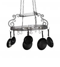 Meyda White 233634 - 38&#34; Long Neo Pot Rack