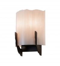 Meyda White 233882 - 8&#34; Wide Octavia Wall Sconce