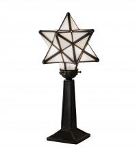 Meyda White 235265 - 17&#34; High Moravian Star Accent Lamp