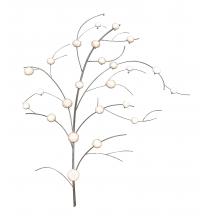 Meyda White 238638 - 192&#34; Wide Branches Logan Wall Art Fixture