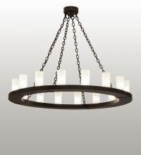 Meyda White 239315 - 48&#34; Wide Loxley 16 Light Chandelier