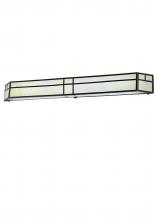 Meyda White 242167 - 50&#34; Wide Hyde Park Double Bar Mission Wall Sconce