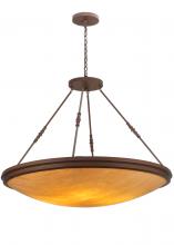 Meyda White 243588 - 48&#34; Wide Commerce Inverted Pendant