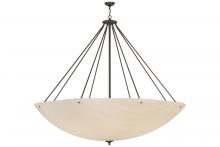 Meyda White 246422 - 70&#34; Wide Madison Inverted Pendant