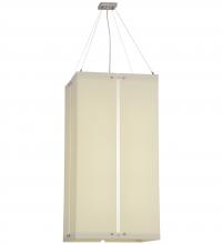 Meyda White 246591 - 22&#34; Square Quadrato Linne Pendant