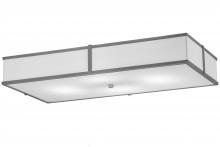 Meyda White 247758 - 48&#34; Long Quadrato Oblong Flushmount