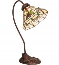 Meyda White 247822 - 18&#34; High Middleton Desk Lamp