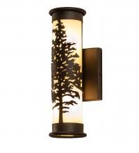 Meyda White 248320 - 5" Wide Tamarack Wall Sconce