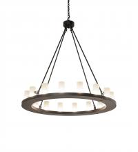 Meyda White 248911 - 48&#34; Wide Loxley 16 Light Chandelier