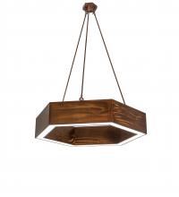 Meyda White 250478 - 54&#34; Wide Jefferson Pendant