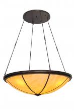 Meyda White 250578 - 72&#34; Wide Commerce Inverted Pendant