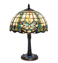 Meyda White 251918 - 18&#34; High Dragonfly Table Lamp