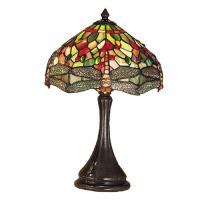 Meyda White 28460 - 18&#34;H Tiffany Hanginghead Dragonfly Accent Lamp