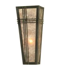 Meyda White 28715 - 5&#34; Wide Triangulator Wall Sconce