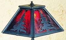 Meyda White 31403 - 14&#34;H Tall Pines Accent Lamp