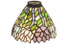 Meyda White 32669 - 7&#34; Wide Wisteria Shade