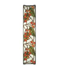 Meyda White 35971 - 9&#34;W X 42&#34;H Bittersweet Stained Glass Window