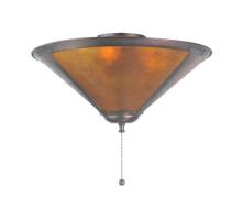 Meyda White 38059 - 16&#34; Wide Sutter Fan Light Fixture