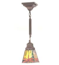 Meyda White 49100 - 5"Sq Prairie Dragonfly Mini Pendant.609