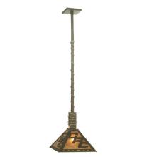 Meyda White 73484 - 16&#34;W Personalized Chimney Rock Pendant