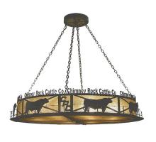 Meyda White 73485 - 60&#34;L Personalized Chimney Rock Inverted Pendant